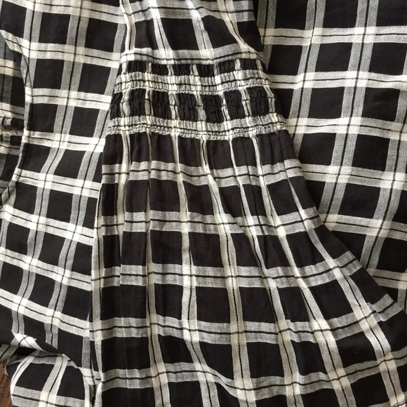 Beach Lunch Lounge Black & White Plaid Tunic - Picture 16 of 16
